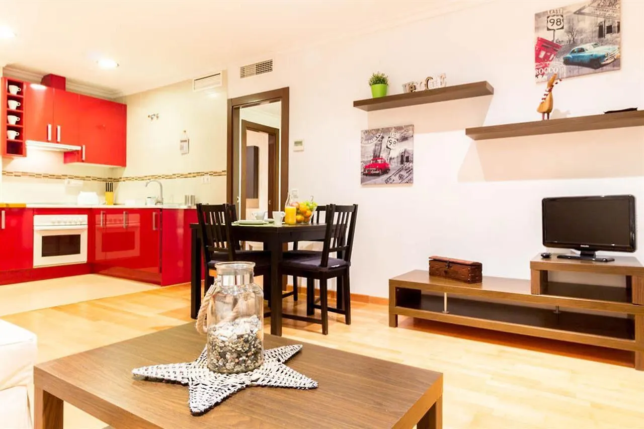 Апартаменты Apartamento Sebastian Souviron Малага